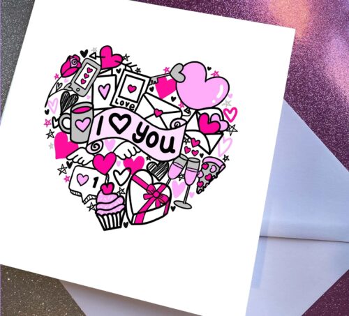 Valentines Card Love