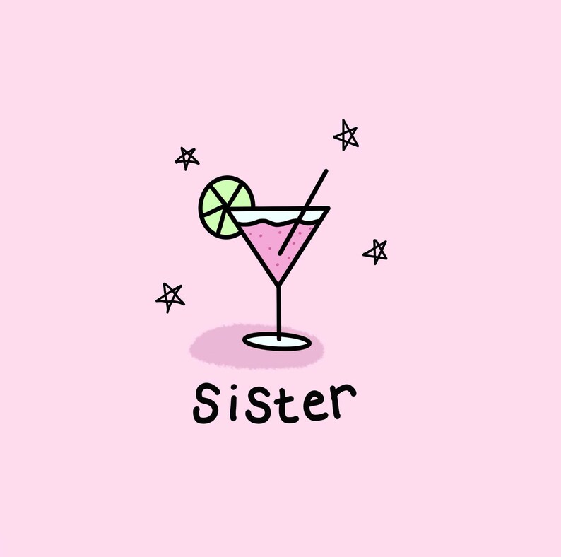 Sister Cocktail Card