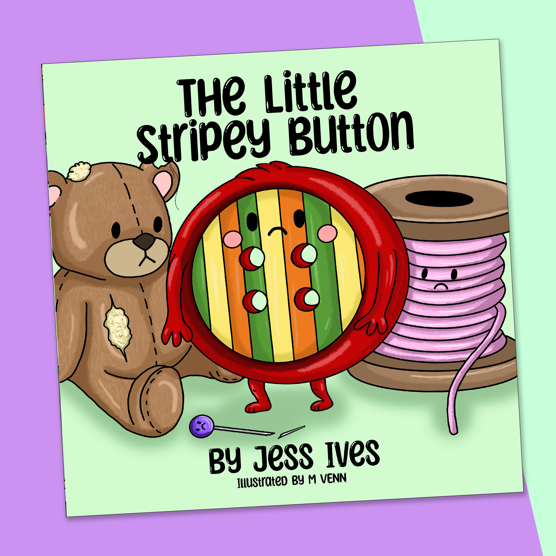 The Little Stripey Button